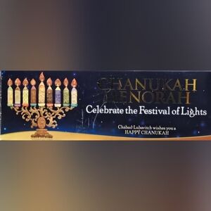 Chanukah Menorah Celebrate The Festival Of Lights Set